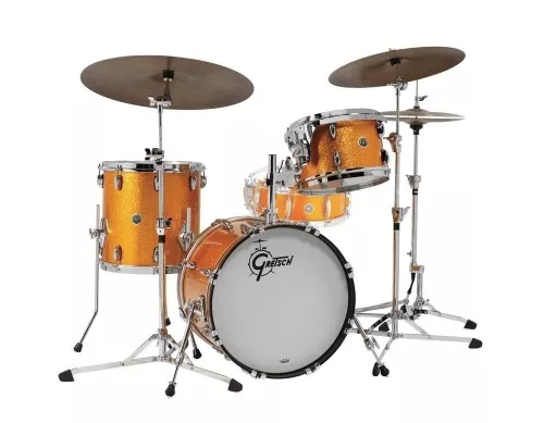 Gretsch Zestaw bębnów USA Brooklyn Satin Burnt Orange Gretsch Zestaw bębnów USA Brooklyn Satin Burnt Orange