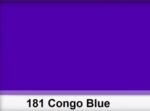 Lee 181 Congo Blue filtr barwny folia - arkusz 25 x 25 cm Lee 181 Congo Blue filtr barwny folia - arkusz 25 x 25 cm