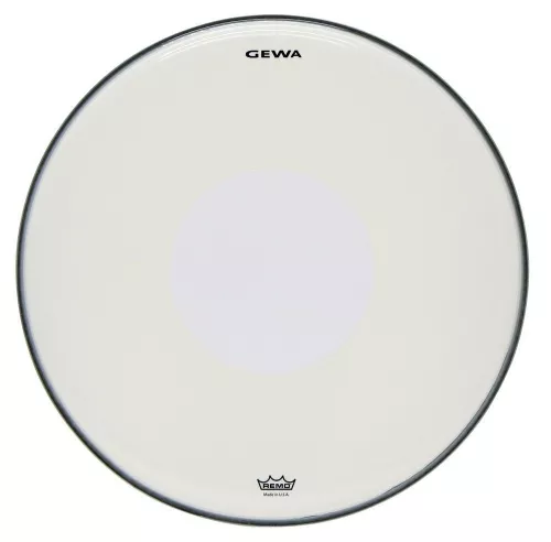 GEWA Naciąg do bębna marszowego Biały gładki 14″ GEWA Naciąg do bębna marszowego Biały gładki 14″