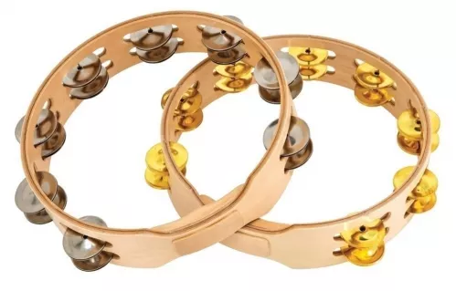 Latin Percussion Tamburyn Accent Jeden rząd, mosiądz Latin Percussion Tamburyn Accent Jeden rząd, mosiądz