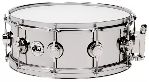 Drum Workshop Snaredrum Stainless Steel 14x4,5″ Drum Workshop Snaredrum Stainless Steel 14x4,5″