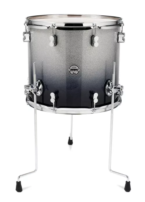 PDP (PD806288) Floor Tom Silver to Black Sparkle Fade PDP (PD806288) Floor Tom Silver to Black Sparkle Fade