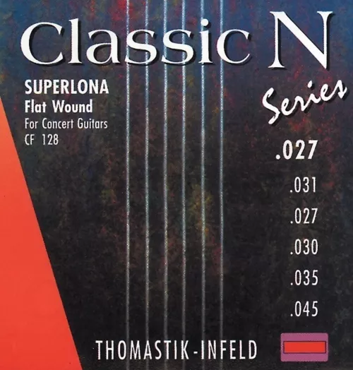 Thomastik (656627) Classic N Series pojedyńcza struna do gitary klasycznej - CR128 Thomastik (656627) Classic N Series pojedyńcza struna do gitary klasycznej - CR128
