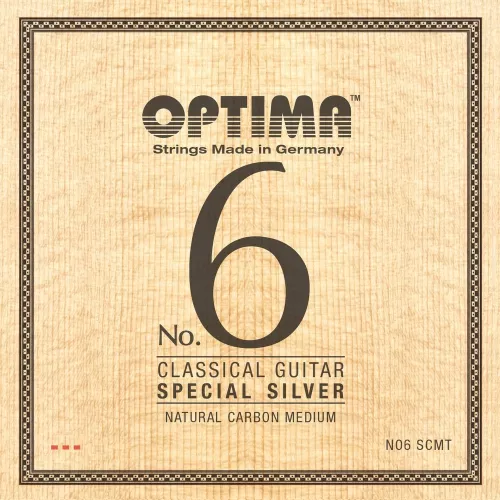 Optima (654647) NO6.SCHT struny do gitary klasycznej No. 6 Special Silver - Komplet Carbon high Optima (654647) NO6.SCHT struny do gitary klasycznej No. 6 Special Silver - Komplet Carbon high