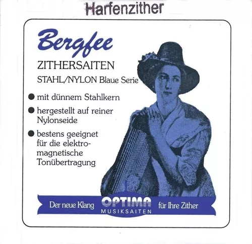 Optima (662380) struny do cytry Cytra z rezonansem harfowym/powietrznym Nylon niebieski 1331 - 36-strunowe Optima (662380) struny do cytry Cytra z rezonansem harfowym/powietrznym Nylon niebieski 1331 - 36-strunowe