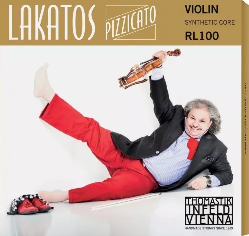 Thomastik (634025) Lakatos Pizzicato RL100 struny skrzypcowe 4/4 Thomastik (634025) Lakatos Pizzicato RL100 struny skrzypcowe 4/4