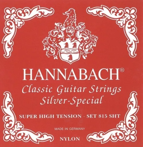 Hannabach (652548) E815 SHT struny do gitary klasycznej (super heavy) - Komplet 3 strun basowych Hannabach (652548) E815 SHT struny do gitary klasycznej (super heavy) - Komplet 3 strun basowych