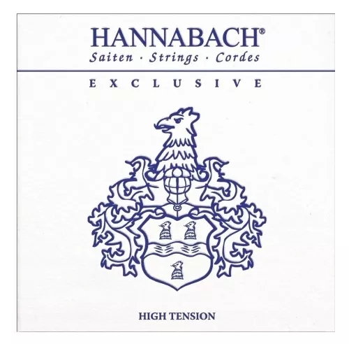 Hannabach (652748) Exclusive struny do gitary klasycznej (heavy) - Komplet 3 strun basowych Hannabach (652748) Exclusive struny do gitary klasycznej (heavy) - Komplet 3 strun basowych