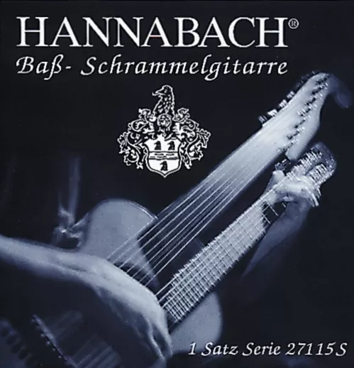 Hannabach (659092) 27112 struna do gitary basowej (typu Schrammel) - B12 posrebrzana, owinięta Hannabach (659092) 27112 struna do gitary basowej (typu Schrammel) - B12 posrebrzana, owinięta