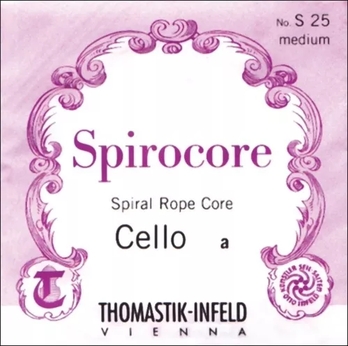 Thomastik (641203) Spirocore struna do wiolonczeli - A 4/4 miękka - S26w Thomastik (641203) Spirocore struna do wiolonczeli - A 4/4 miękka - S26w