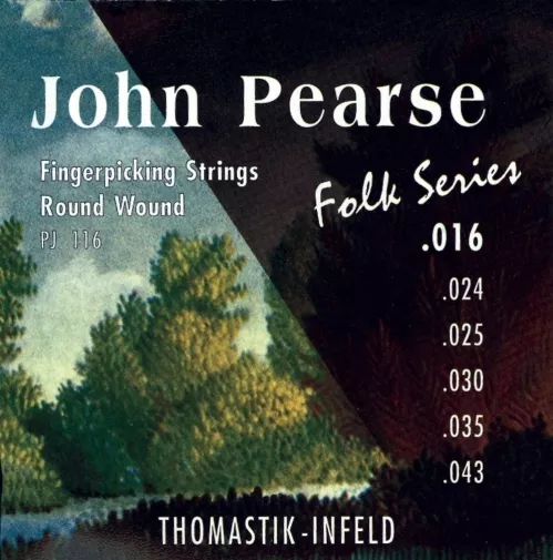 Thomastik (656695) John Pearse Folk Series pojedyńcza struna do gitary klasycznej - A5 .035 Thomastik (656695) John Pearse Folk Series pojedyńcza struna do gitary klasycznej - A5 .035