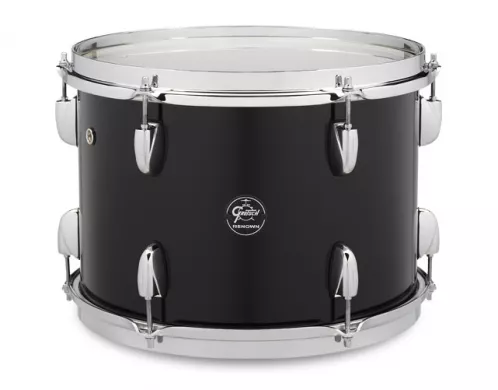 Gretsch Tom Tom USA Broadkaster Gloss Lacquer 14″ x 9″ Black Metallic Gloss Gretsch Tom Tom USA Broadkaster Gloss Lacquer 14″ x 9″ Black Metallic Gloss
