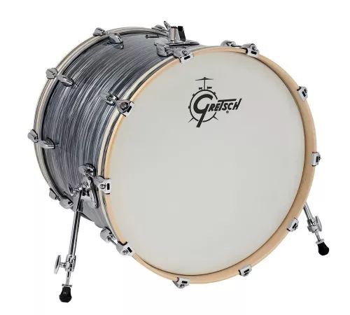Gretsch Bass Drum NEW Renown Maple 2016 Silver Oyster Pearl Gretsch Bass Drum NEW Renown Maple 2016 Silver Oyster Pearl