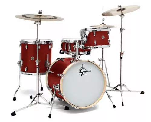 Gretsch Zestaw bębnów USA Brooklyn Satin Cherry Red Gretsch Zestaw bębnów USA Brooklyn Satin Cherry Red