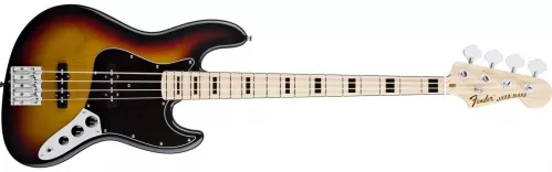 Fender Deluxe Jazz Bass Active V, Ebonol Fingerboard, 3-Color Sunburst gitara basowa Fender Deluxe Jazz Bass Active V, Ebonol Fingerboard, 3-Color Sunburst gitara basowa