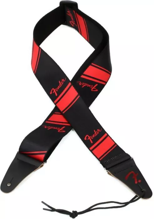 Fender Competition Stripe Strap Ruby pasek gitarowy Fender Competition Stripe Strap Ruby pasek gitarowy