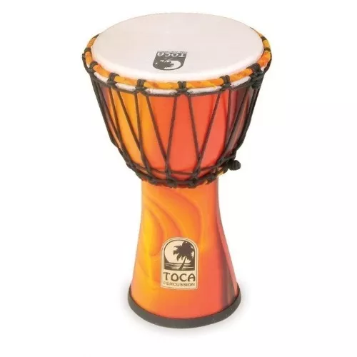Toca (TO803176) Djembe Freestyle Rope Tuned African Sunset Toca (TO803176) Djembe Freestyle Rope Tuned African Sunset