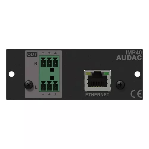 Audac IMP40 moduł radia internetowego do XMP44 Audac IMP40 moduł radia internetowego do XMP44