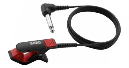 Korg CM200 BKRD mikrofon kontaktowy do tunerów chromatycznych, czarno-czerwony Korg CM200 BKRD mikrofon kontaktowy do tunerów chromatycznych, czarno-czerwony