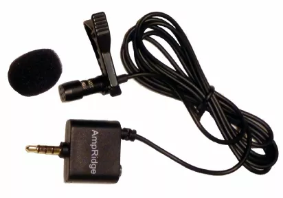 AmpRidge MightyMic L Mikrofon krawatowy, przypinany do Podcasting′u AmpRidge MightyMic L Mikrofon krawatowy, przypinany do Podcasting′u