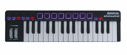 Midiplus minicontrol Klawiatura sterująca - kontroler USB/MIDI Midiplus minicontrol Klawiatura sterująca - kontroler USB/MIDI