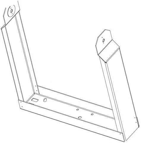 KV2 Audio EX12-VBRCKT uchwyt pionowy do EX12 KV2 Audio EX12-VBRCKT uchwyt pionowy do EX12