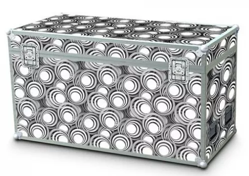 Adam Hall Hardware Imageboard 9,5 CIRCLES B/W - P³yta ze sklejki brzozowej z czarno-bia³ym motywem kó³, 9,5 mm Adam Hall Hardware Imageboard 9,5 CIRCLES B/W - P³yta ze sklejki brzozowej z czarno-bia³ym motywem kó³, 9,5 mm