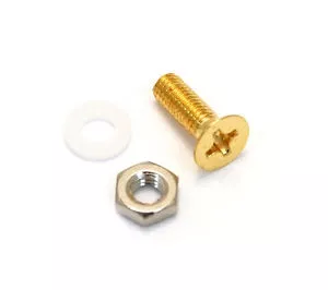 Fender Pickguard Mounting Bolt/Screw, Gold Fender Pickguard Mounting Bolt/Screw, Gold