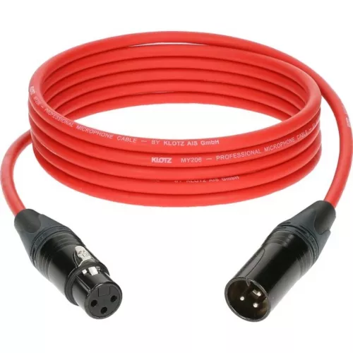 Klotz przewód mikrofonowy 15m czerwony Klotz przewód mikrofonowy 15m czerwony