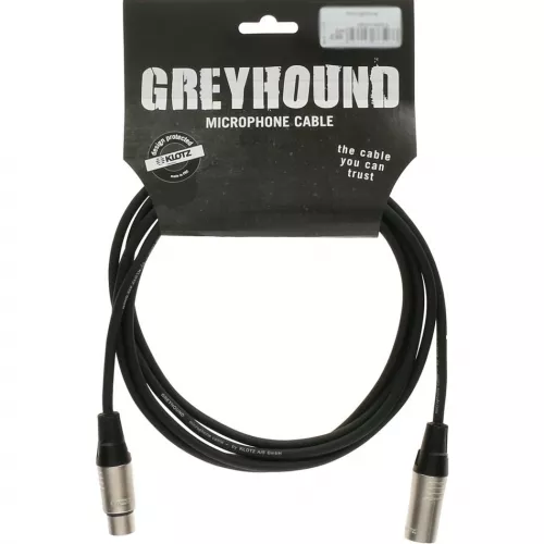 Klotz przewód mikrofonowy XLRf / XLRm 10m seria Greyhound Klotz przewód mikrofonowy XLRf / XLRm 10m seria Greyhound