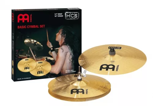 Meinl HCS1416, komplet talerzy perkusyjnych (14HH, 16CR) Meinl HCS1416, komplet talerzy perkusyjnych (14HH, 16CR)