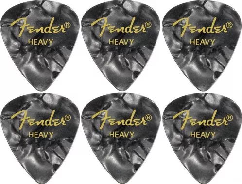 Fender Black Moto, 351 Shape, Heavy (144) kostka gitarowa Fender Black Moto, 351 Shape, Heavy (144) kostka gitarowa