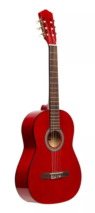 Stagg SCL50 3/4 RED gitara klasyczna, kolor czerwony Stagg SCL50 3/4 RED gitara klasyczna, kolor czerwony