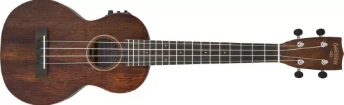 Gretsch G9110-L Concert Long-Neck A.E. Ukulele with Gig Bag, Fishman Kula Pickup, Vintage Mahogany Stain ukulele Gretsch G9110-L Concert Long-Neck A.E. Ukulele with Gig Bag, Fishman Kula Pickup, Vintage Mahogany Stain ukulele