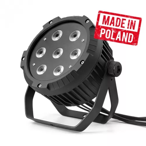 Flash Pro LED PAR 64 7x10W RGBW Alu Cast -IP65- Mk2 - reflektor zewnętrzny, obudowa alu Flash Pro LED PAR 64 7x10W RGBW Alu Cast -IP65- Mk2 - reflektor zewnętrzny, obudowa alu