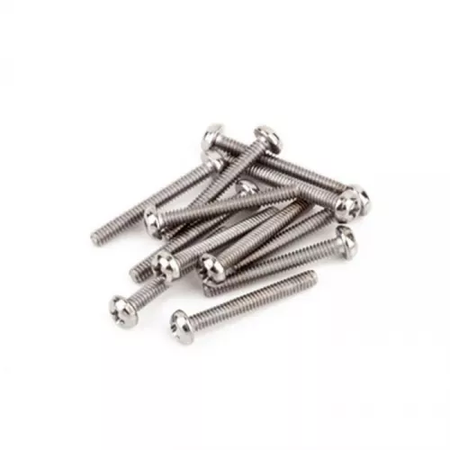 Fender Humbucking Pickup Mounting Screws, Machine #3-48 x 13/16″ Philips (12) Fender Humbucking Pickup Mounting Screws, Machine #3-48 x 13/16″ Philips (12)