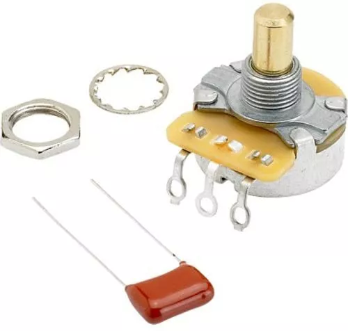 Fender 250K No-Load Solid Shaft Pot (Vol. or Tone) potencjometr Fender 250K No-Load Solid Shaft Pot (Vol. or Tone) potencjometr