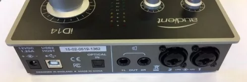 Audient iD14 interfejs audio USB 2.0(B-STOCK) Audient iD14 interfejs audio USB 2.0(B-STOCK)