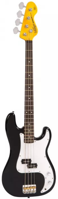Vintage V4BK Vintage Reissued gitara basowa, Boulevard Black Vintage V4BK Vintage Reissued gitara basowa, Boulevard Black
