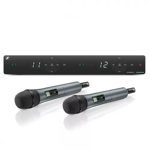 Sennheiser XSW 1-825 Dual B-Band Vocal 614-638 MHz, podwójny zestaw bezprzewodowy Sennheiser XSW 1-825 Dual B-Band Vocal 614-638 MHz, podwójny zestaw bezprzewodowy