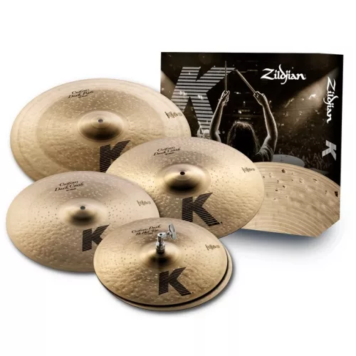 Zildjian KCD900 K Custom Dark Box Set zestaw talerzy perkusyjnych Zildjian KCD900 K Custom Dark Box Set zestaw talerzy perkusyjnych
