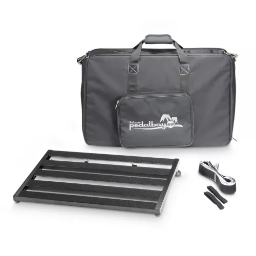 Palmer PEDALBAY 60 L - Uniwersalny duży pedalboard z wyściełaną torbą, 60 cm Palmer PEDALBAY 60 L - Uniwersalny duży pedalboard z wyściełaną torbą, 60 cm