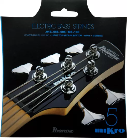 Ibanez IEBS5CMK struny do gitary basowej 45-130 Nickel wound mikro bass 5-Str. Ibanez IEBS5CMK struny do gitary basowej 45-130 Nickel wound mikro bass 5-Str.
