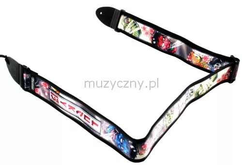 Dunlop D38-20LS pasek gitarowy Japan Tatoo Dunlop D38-20LS pasek gitarowy Japan Tatoo