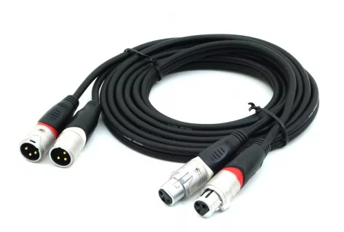 Procab REF710 przewód 2x XLRf -> 2x XLRm 3m Procab REF710 przewód 2x XLRf -> 2x XLRm 3m