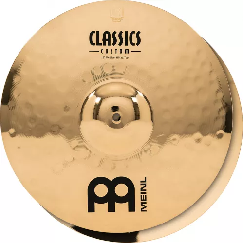 Meinl Classics Custom Medium Hi-Hat Brilliant 15″ talerz perkusyjny Meinl Classics Custom Medium Hi-Hat Brilliant 15″ talerz perkusyjny