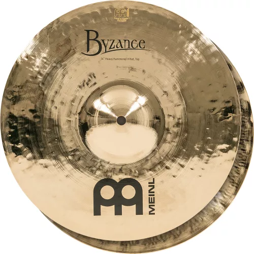 Meinl Heavy Hammered Byzance Brilliant Hi-Hat 14″ talerz perkusyjny Meinl Heavy Hammered Byzance Brilliant Hi-Hat 14″ talerz perkusyjny