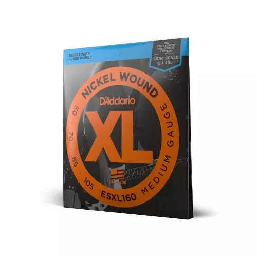 D′Addario ESXL 160 struny do gitary basowej Steinberger 50-105 D′Addario ESXL 160 struny do gitary basowej Steinberger 50-105