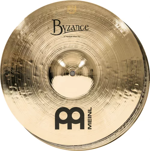Meinl Byzance Medium Hi-Hat Brilliant 14″ talerz perkusyjny Meinl Byzance Medium Hi-Hat Brilliant 14″ talerz perkusyjny