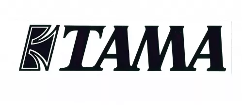 Tama TLS120BK naklejka black 60mm x280mm Tama TLS120BK naklejka black 60mm x280mm